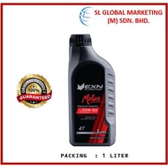 EXN MOTOR OIL - MOTIOS 4T SAE 20W-50 API SJ/JASO MA2 PREMIUM MINERAL - 1 LITER -MINYAK ENJIN MOTOR