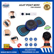[ GRATIS ONGKIR ] EMS Elektrik Pemijat Leher Mini Servikal Punggung Otot Tengkuk Kepala Nirkabel Ala