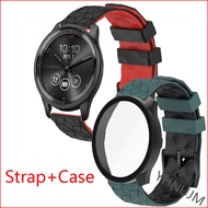 Silicone Wrist Band For Garmin Vivomove Trend Smart Watch Replacement Strap wristband For Garmin Move Trend Case Screen Protector