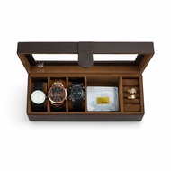 Watch Box contains 3 mixed with jewelry and gold bars Watch Box Watch Case Watch Winder Kotak Jam Ta