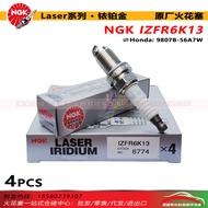 NGK Spark Plug IZFR6K13 6774 Suitable for Honda Fit GE678/GD3489/GB34/GJ12