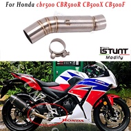 For honda cbr500 CBR 500R CBR500R CB500X CB500F 2013 to 2019 years motorcycle exhaust contact middle