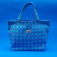 【手提包/提袋】蹓躂手提小包_台灣麻將筒索格_清爽藍橘