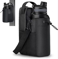 Magnetic Gym Bag with Water Bottle Holder for Men & Women, Phone Pocket, Compact Water Bottle Carrie