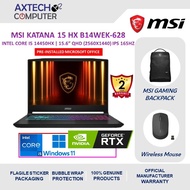 MSI Katana 15 HX B14WEK-628 15.6'' QHD 165Hz Gaming Laptop ( i5-14450HX, 16GB D5, 1TB SSD, RTX5050 8