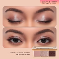 [Travel Glam Kit] ESQA Liquid Blush + Glaze Eyeshadow Trio