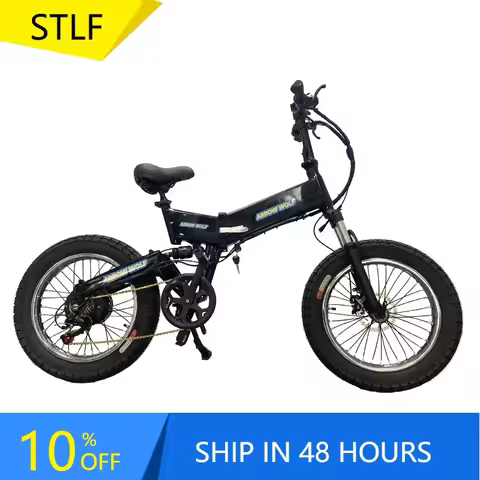 YTYIN CG 20 Inch Folding Aluminum Alloy Electric Bicycle Fat Tire Folding Electric Bicycle Snow Elec