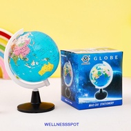 WELLNESSSPOT Globe of the world with stand, Plastic The Earth Sphere Geography Teaching Aids, Early 