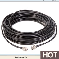 BNC Extension Cable RG-58 BNC Male to BNC Male Coaxial Cable Rg58A/U 50Ohm  Adapter Extension Cable 