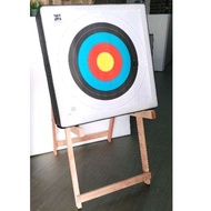 ARCHERY WOODEN TARGET STAND  DIMENSION 120CM (H) X 60CM (W) - ITEM TAK TERMASUK PE FOAM TARGET BUTT