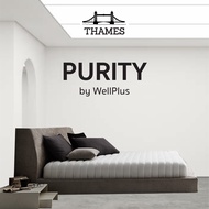 Thames ที่นอนยางพารา รุ่น Purity by WellPlus Dunlopillo ที่นอนยางพาราแท้ 100% ช่วยลดอาการปวดหลัง ยางพารานำเข้า