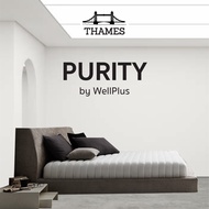 Thames ที่นอนยางพารา รุ่น Purity by WellPlus Dunlopillo ที่นอนยางพาราแท้ 100% ช่วยลดอาการปวดหลัง ยาง