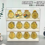 Suitable for Keep Medal Storage Medal Honor Marathon Gold Display Box