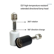 【CH】 Rotatable Bulb Socket Extension 150W Power E26 E27 Compatible Global Voltages