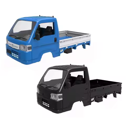 WPL D12 WL01 LDRC LD1297 RC Car Body Shell ActyTruck 1/12 1/16 RC Car Upgrade Parts Spare Accessorie