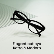 Cyxus Anti Blue Light Glasses Butterfly Syle Frame Computer Glasses Protection Reduce Eye Eyestrain 