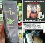 SHAMPO ORLYN(Menghilangkan rambut rontok dan menghitamkan rambut uban)