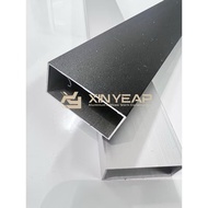 1x1 / 1x1/2 / 1x2 / 3x1 /1x1 1/2 / 2X6/8 Aluminium Rectangular Hollow Bar 1.5ft-6.5ft NA 长方通 DIY Hom