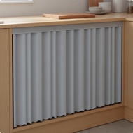 [lzdxwcke3pu] Cabinet Curtain Hides Clutter Cabinet Curtain Damage Dust 60x90cm Mgl040