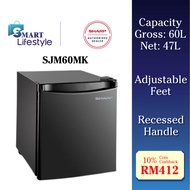 Sharp 60L Mini Bar Fridge SJM60MK / Panasonic 46L NR-AC041ARKM