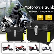 🔥TANKER ABS TOP BOX🔥Top Box Aluminium Motorcycle Aluminium Top Box 45L ALUMINIUM LOCK Storage TopBox