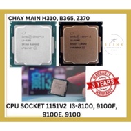 CPU socket 1151 V2 I3/8100/ 9100F/ 9100E/ 9100, ,Cpu generation 8 9 running main h310, b360, b365, z