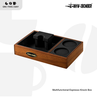 MHW-3BOMBER Multifunctional Espresso Knock Box / Tamping Stand กล่องน็อกและแทมป์ผงกาแฟ มัลติฟังก์ชั่