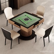 Mahjong Table Dining Table Dual-Use North American Black Walnut High-End Mahjong Table Fully Automat