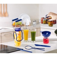 Canning Kit Canning Tools Supplies 6 Pcs, Jar Lifter, Lid Lifter, Tongs for Canning