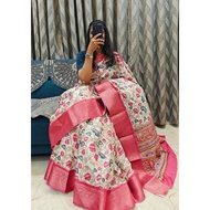 [1 MINUTE SAREE] READYMADE DOLA SILK SAREE