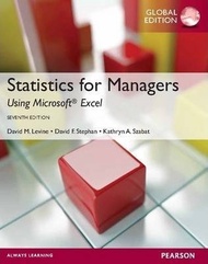 STATISTICS FOR MANAGERS USING MICROSOFT EXCEL 7E GE - DAVID LEVINE 9780273787112