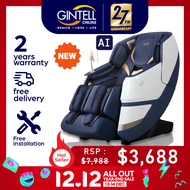 【NEW ARRIVAL】GINTELL S6 Wellness SuperChAiR Massage Chair FREE DELIVERY + 2 YEARS WARRANTY