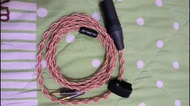 YT 線材小鋪 Litz type 6 4編單晶銅+石墨烯 雙2.5 TO XLR THIEAUDIO Wraith