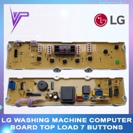 🇵🇭 1 Month warranty LG washing machine computer board top load 7 Buttons 60-98SF -88SF 6870EC9103C WF-T6560CP EBR3970402 PCB
