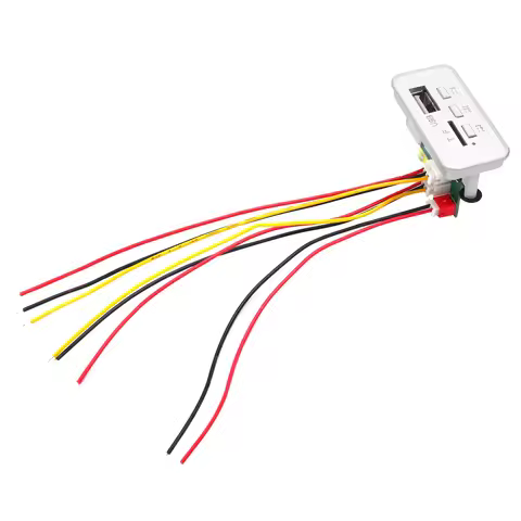 QB-Bluetooth 5.0 Amplifier V5.0 Music Player DIY Wireless Mini MP3 Player Module 12V Car FM Radio Mo