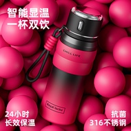 Dopamine All-Steel Thermos Cup 316 Stainless Steel Water Cup