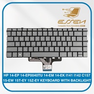 HP 14-EP 14-EP0040TU 14-EM 14-EK I141 I142 C157 15-EW 15T-EY 15Z-EY KEYBOARD WITH BACKLIGHT