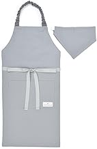 COLORFUL CANDY STYLE N1255030-NVL2512 Children's Apron, 51.2-63.0 inches (130-160 cm), Dull Plain, D