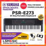 Yamaha PSR-E273 61 Keys Keyboard Piano w/ Music Rest Adaptor Yamaha Piano Electronic Keyboard ( PSR E273 / PSRE273 )