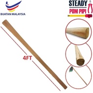 4FT HOE WOOD HANDLE / 3.5FT BATANG CANGKUL BENGKOK LURUS / BATANG CANGKUL JENIS JAWA