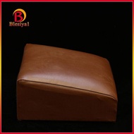 [Blesiya] Meditation Cushion Prayer Cushion for Knees Tatami Wooden PU Leather Comfortable
