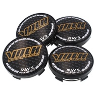 CarDIY 4pcs 60mm Car Sportrim Sport Rim Wheel Cap Rays Volk Racing Wheels Rays TE37 CE28 RE30 Centre