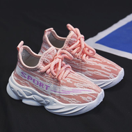 New Childrens Sports Shoes Boys Coconut Shoe Fly Woven Breathable Girls Casual Shoe Soft Soled Baby 