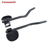 Bicycle Auxiliary Handlebar Aluminum Alloy Accessories Aerobar For Bicycles