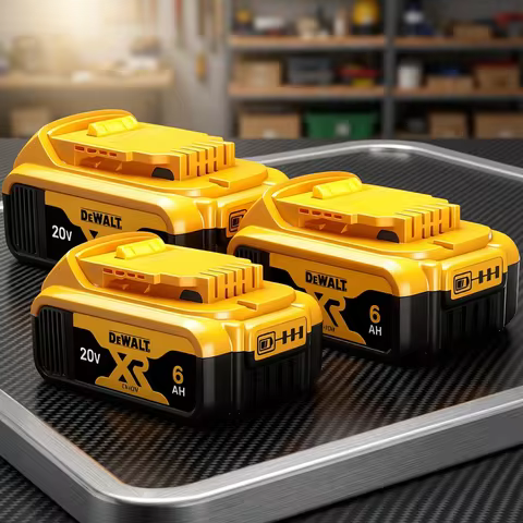 100% Original 6Ah 20V/60V MAX FlexVolt Original Dewalt Power Tool Battery DCB206 DCB206 20V Battery 