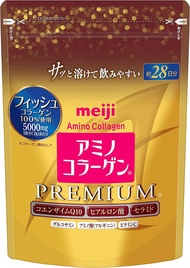 [100% Authentic] meiji Amino  明治胶原蛋白粉末 (28 days) 196g Meiji Collagen Powder Premium Japan