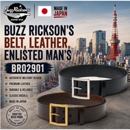 BUZZ RICKSON'S BELT, LEATHER, ENLISTED MAN'S BR02901