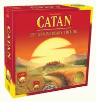 T.P. TOYS CATAN 25 YEARS ANNIVERSARY EDITION BOARDGAMES คาทาน เกมส์กระดาน บอร์ดเกม 2 IN 1 รวมภาค TRA