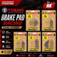 TOBAKI RACING BRAKE PAD【DEPAN｜BELAKANG】SM SPORT 110R RG SHOGUN AXELO TXR KR 150 VS125 KRISS GT128 MR