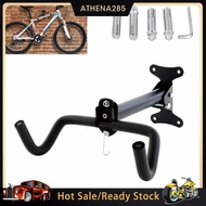 Wall Mount MTB Bicycle Storage Hook Garage Wall Hanger for Helmet Alloy Folding Parking Rack Garage Wall Bicycle Rack Hook for Universal Bike